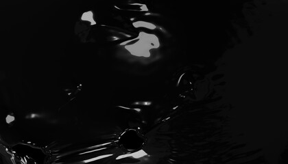  plastic wrap texture on a black background