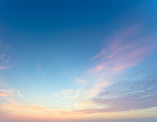 Obraz premium A stunning and inspiring image of a colorful sunset, evoking feelings of peace and serenity