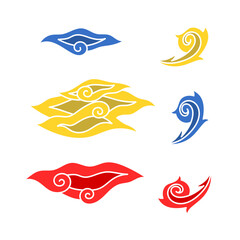 Batik Megamendung Clouds