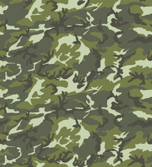 Olive green army forest green theme camouflage illustration wallpaper seamless pattern print for textile fabric vector graphic artwork © RDYD Studio