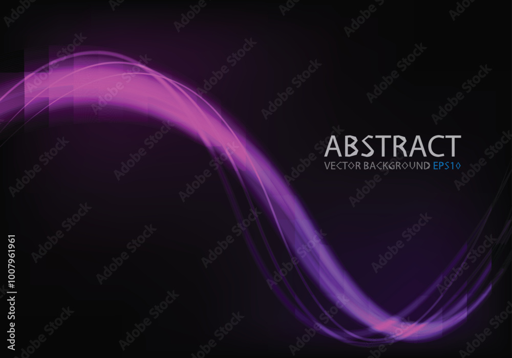 Poster graphic vector curve line overlap background for text and message design