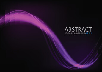 graphic vector curve line overlap background for text and message design
