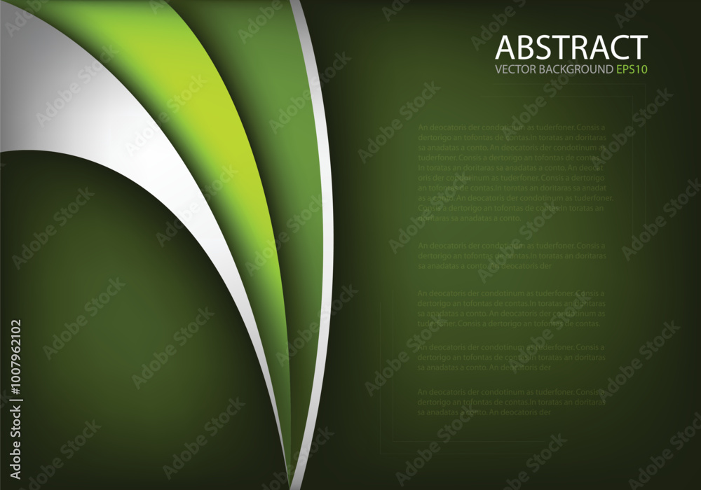 Poster graphic vector curve line overlap background for text and message design