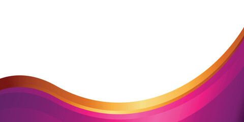 luxury purple and gold abstract wave background