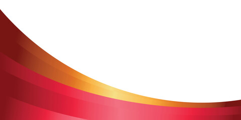 luxury red and gold abstract waves background