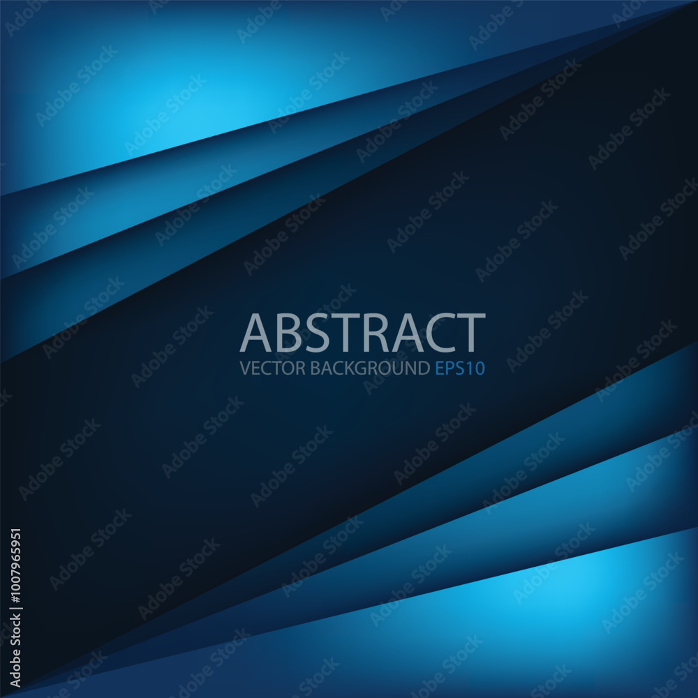 Poster graphic geometric triangle overlap vector layer background for text and message design