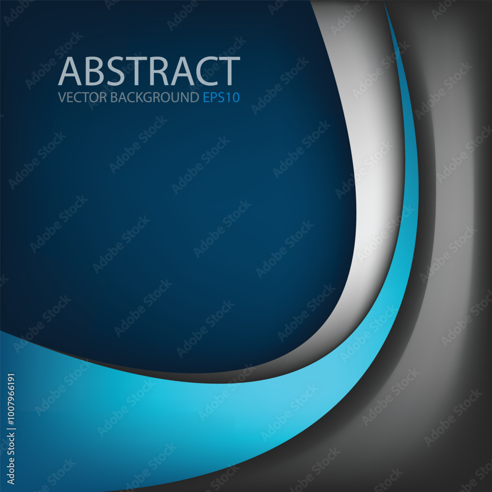 Poster graphic vector curve line overlap background for text and message design