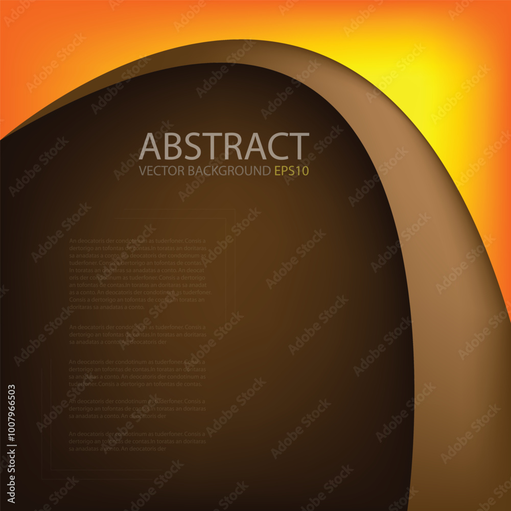 Poster graphic vector curve line overlap background for text and message design