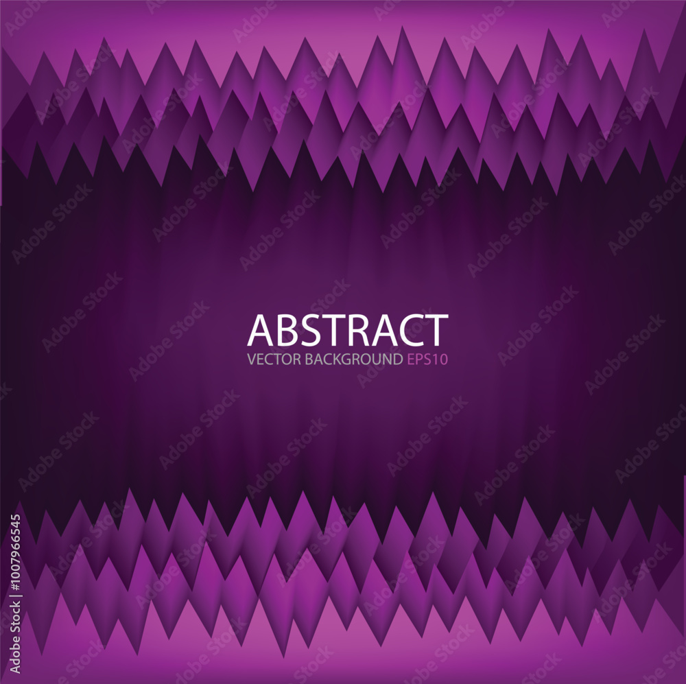 Poster graphic geometric triangle overlap vector layer background for text and message design