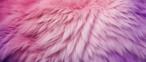 Fototapeta premium Abstract Pink and Purple Furry Texture