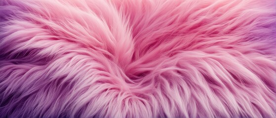 Obraz premium Soft Pink and Purple Fur Texture