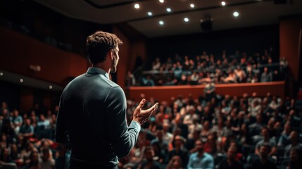 Engaging Speaker Motivating Captivated Audience