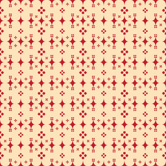 Seamless background created by geometric objects in two tone