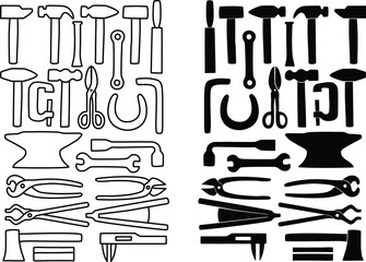 Handdrawn Blacksmith