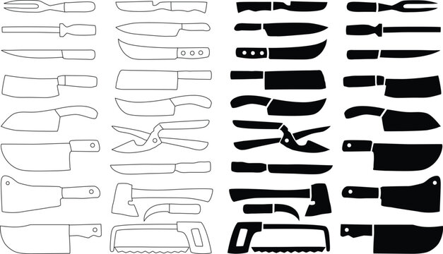 sets of knife 