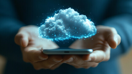 Futuristic business transformation concept, showcasing advanced technology integration and innovation. Visualizing a digital evolution through interconnected systems, symbols, and strategic growth