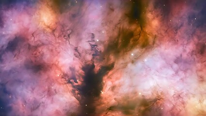 background with space gas's before making new galaxy's.