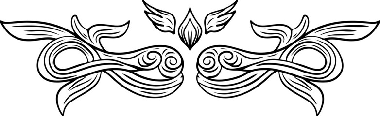 luxury border divider