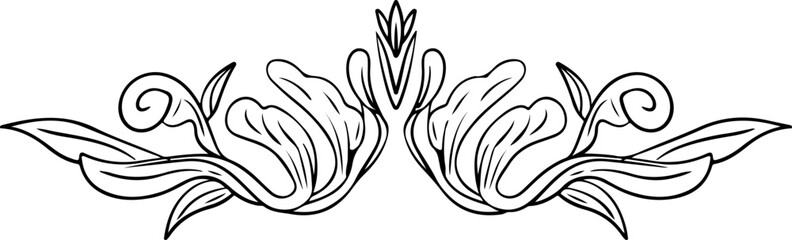 luxury border divider