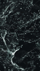 Abstract Digital Network Background 