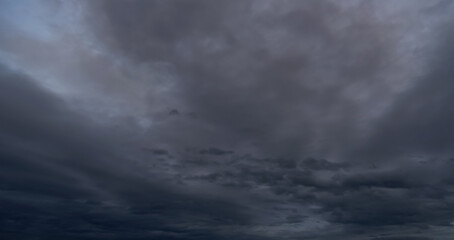 Dark sky with stormy clouds. Dramatic sky rain,Dark clouds before a thunder-storm.
