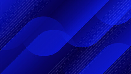 Abstract dark blue background. Modern design geometric shapes. Suit for booklet, brochure, banner, poster, website, flyer, cover, corporate, backdrop. Vector illustration