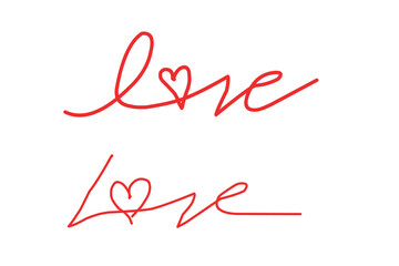 hand-drawn hearts collection for romantic design