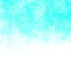 Blue fog texture isolated on transparent background. Steam special effect. Realistic cloud smoke or mist 