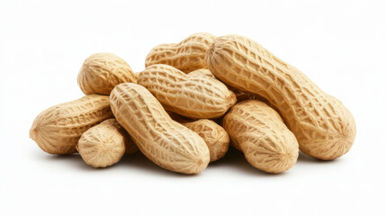 Penaut isolated on white background created with Generative Ai