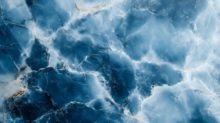 Fototapeta premium Abstract Blue Marble Background