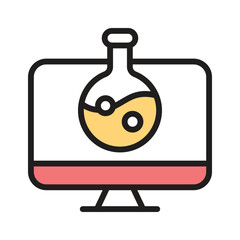 Take a look at this amazing icon of scientific experiment