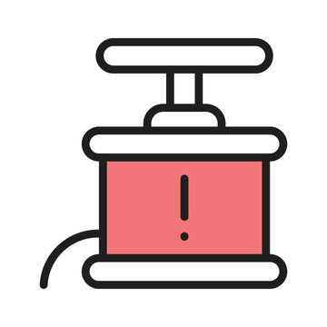 recommend clip art: Grab this amazing icon of detonator box in modern style