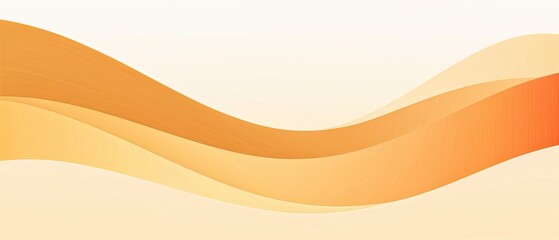 Abstract Waves of Warm Color Tones in Flowing Contrasting Geometry Art