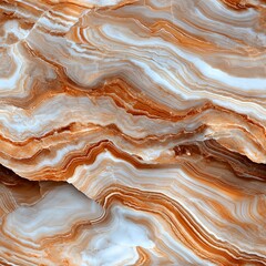 Soft Earthy Tones in Flowing Marble Patterns