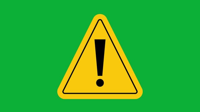 warning triangle sign