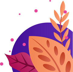 Liquid Abstract Floral Aesthetic Corner