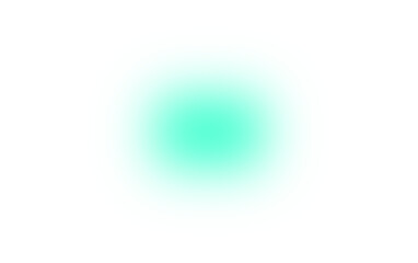 Blue round gradient transparent background