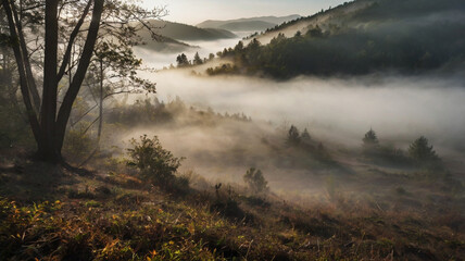 Morning in the forest
