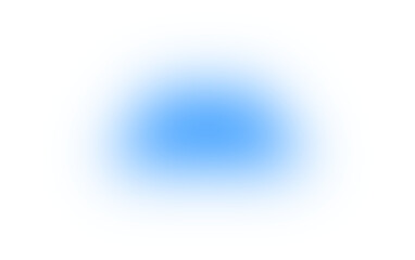 Blue round gradient overlay