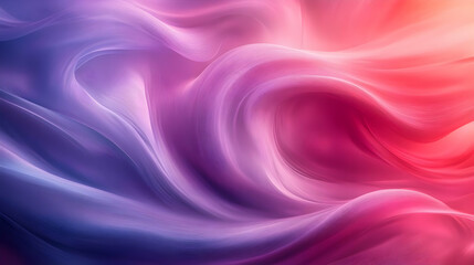 Obraz premium Abstract Background of Wavy Lines in Vibrant Purple and Pink Hues