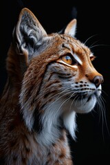 Lynx, close-up