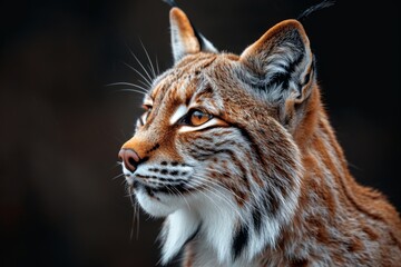 Fototapeta premium portrait of a lynx