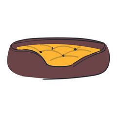 Pet Bed Petshop Illustration