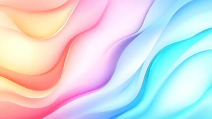 Fototapeta premium Abstract background with flowing pastel colors.
