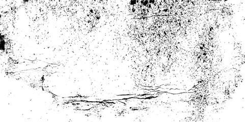 Black grainy texture isolated on white background. background texture vector art