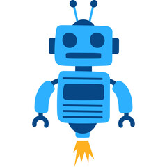 Fototapeta premium Kids Robotic Illustration