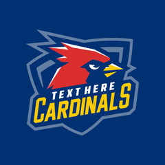 CARDINAL BIRD SPORTS LOGO DESIGN
