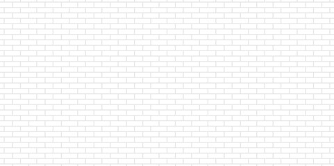 Black and white brick endless pattern background, Seamless brick wall background. Texture pattern.