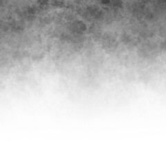 Fog and mist effect on transparent background. Smoke and cloud texture