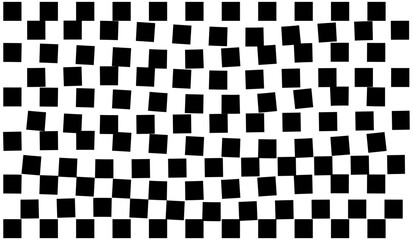 Fototapeta premium Psychedelic checkerboard pattern